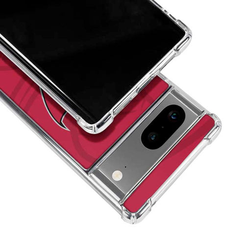 NFL Tampa Bay Buccaneers Double Vision Google Pixel 7a Clear Case